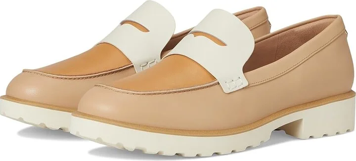 Cole Haan Geneva Loafer Women's Shoes Soft Buff Leather : 9 B - Medium