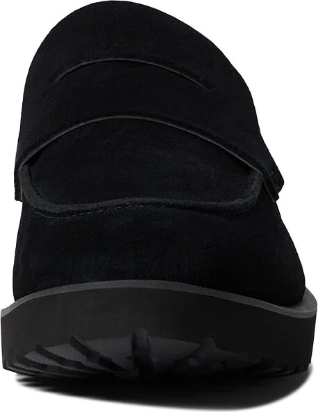 Cole Haan Geneva Loafer Women's Shoes Waterproof Black Suede : 9 B - Medium, Suede/Leather - Image 2