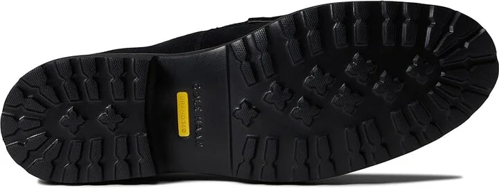 Cole Haan Geneva Loafer Women's Shoes Waterproof Black Suede : 9 B - Medium, Suede/Leather - Image 3