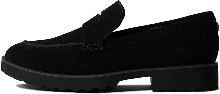 Cole Haan Geneva Loafer Women's Shoes Waterproof Black Suede : 9 B - Medium, Suede/Leather - Image 5