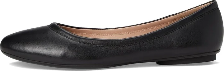 Cole Haan Georgie Ballet Flats Women's Flat Shoes Black Leather : 8.5 B - Medium - Image 6