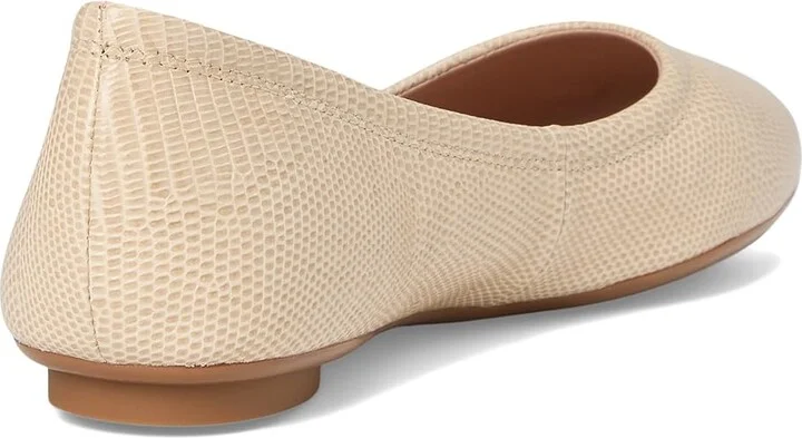 Cole Haan Georgie Ballet Flats Women's Flat Shoes Oat Lizrd Leather Print : 7.5 B - Medium - Image 4