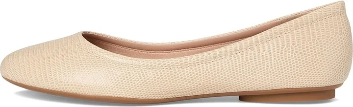 Cole Haan Georgie Ballet Flats Women's Flat Shoes Oat Lizrd Leather Print : 7.5 B - Medium - Image 6