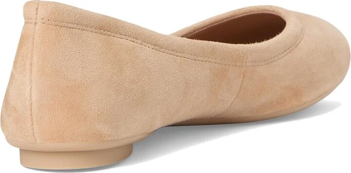 Cole Haan Georgie Ballet Flats Women's Flat Shoes Tuscan Sand Suede : 6 B - Medium, Leather - Image 4