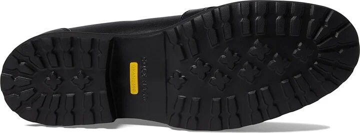 Cole Haan Giana Buckle Loafers Women's Flat Shoes Black Leather : 8 B - Medium - Image 3