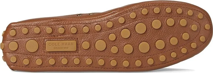 Cole Haan Gissella Drivers Women's Flat Shoes British Tan Leather : 7.5 B - Medium - Image 3