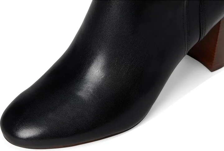 Cole Haan Glendale Jodhpur Women's Boots Black Leather/Brown : 10.5 B - Medium, Leather/Rubber - Image 2