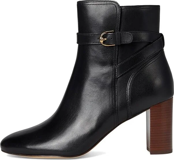 Cole Haan Glendale Jodhpur Women's Boots Black Leather/Brown : 10.5 B - Medium, Leather/Rubber - Image 6