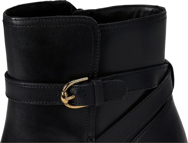 Cole Haan Glendale Jodhpur Women's Boots Black Leather/Brown : 10.5 B - Medium, Leather/Rubber - Image 7