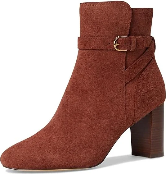 Cole Haan Glendale Jodhpur Women's Boots Dark Cuoio Suede : 11 B - Medium, Leather/Rubber - Image 5