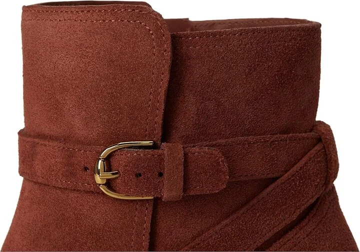 Cole Haan Glendale Jodhpur Women's Boots Dark Cuoio Suede : 11 B - Medium, Leather/Rubber - Image 7