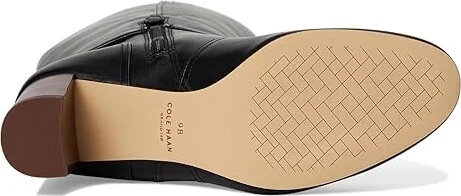 Cole Haan Glendale Tall Boot Women's Boots Black Leather : 6 B - Medium - Image 3