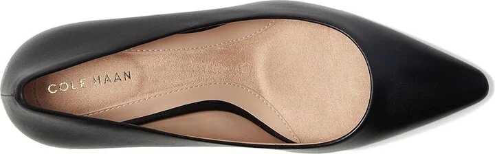 Cole Haan Go-to Janey Pumps High Women's Heels Black Leather : 10 B - Medium - Image 2