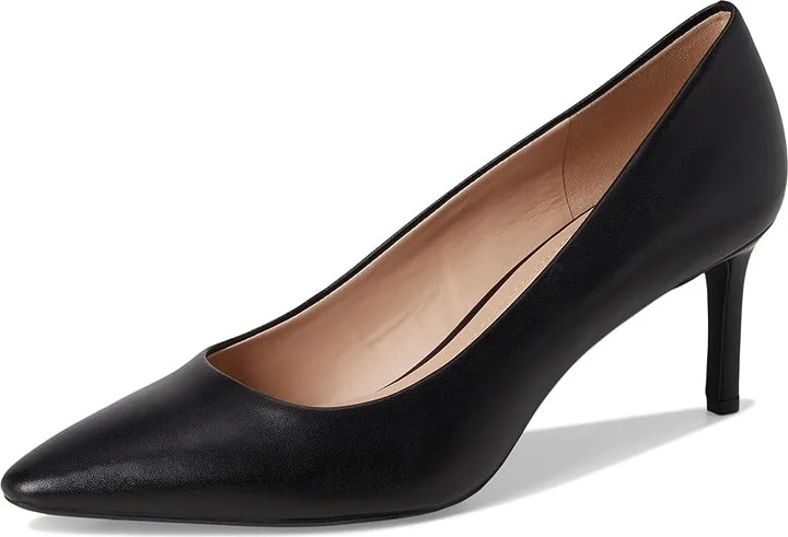 Cole Haan Go-to Janey Pumps High Women's Heels Black Leather : 10 B - Medium - Image 5