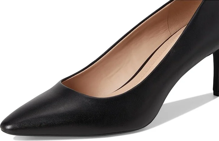 Cole Haan Go-to Janey Pumps High Women's Heels Black Leather : 10 B - Medium - Image 7
