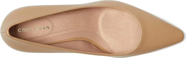 Cole Haan Go-to Janey Pumps High Women's Heels Tuscan Sand Leather : 9.5 B - Medium - Image 2