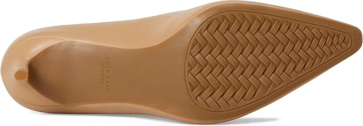 Cole Haan Go-to Janey Pumps High Women's Heels Tuscan Sand Leather : 9.5 B - Medium - Image 3