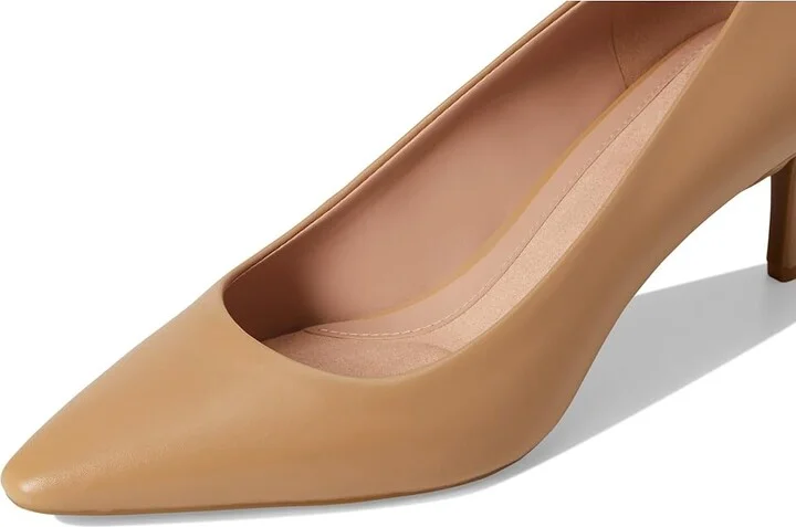 Cole Haan Go-to Janey Pumps High Women's Heels Tuscan Sand Leather : 9.5 B - Medium - Image 7