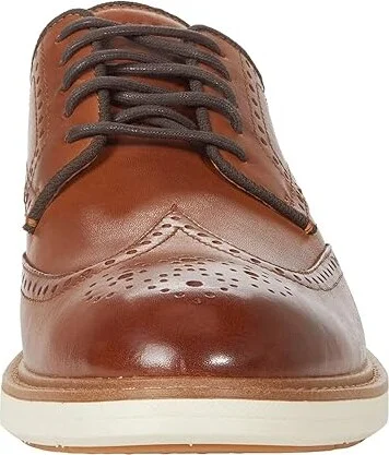 Cole Haan Go To Wing Men's Lace Up Wing Tip Shoes British Tan : 10.5 D - Medium, Leather - Image 5