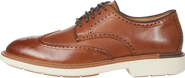 Cole Haan Go To Wing Men's Lace Up Wing Tip Shoes British Tan : 10.5 D - Medium, Leather - Image 6