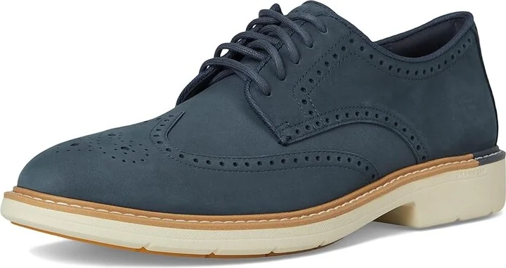 Cole Haan Go-To Wing Oxfords Men's Lace-up Boots Big Dipper Nubuck/Ivory : 11 D - Medium, Leather - Image 5