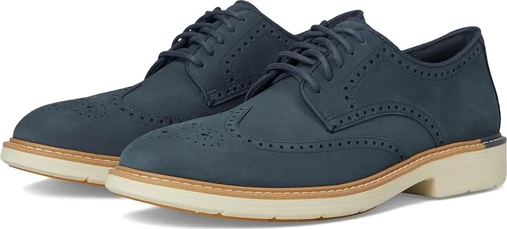 Cole Haan Go-To Wing Oxfords Men's Lace-up Boots Big Dipper Nubuck/Ivory : 11 D - Medium, Leather