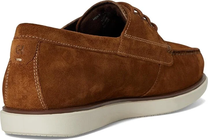 Cole Haan Grand 4-Eye Loafers Men's Slip on Shoes Spiced Brown Suede/Silver Birch : 13 D - Medium, Leather - Image 4