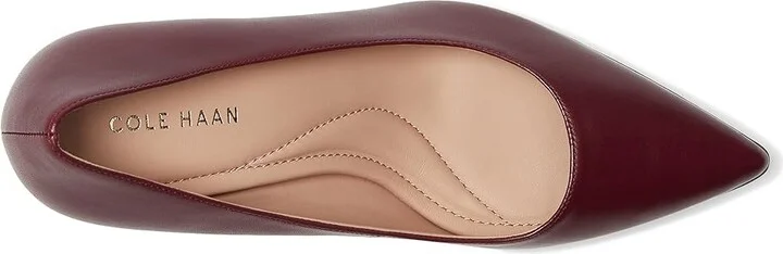 Cole Haan Grand Ambition 2.0 Angelica Pumps High Women's Heels Black Garnet Leather : 6 B - Medium - Image 2