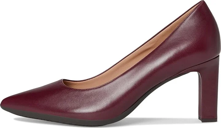 Cole Haan Grand Ambition 2.0 Angelica Pumps High Women's Heels Black Garnet Leather : 6 B - Medium - Image 6