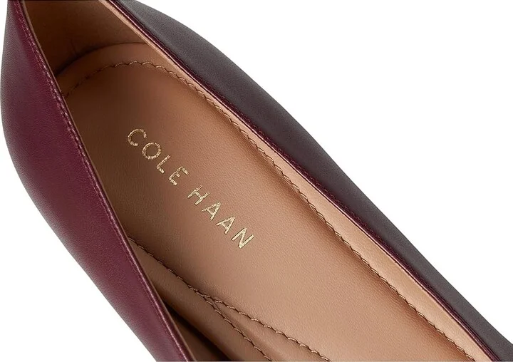 Cole Haan Grand Ambition 2.0 Angelica Pumps High Women's Heels Black Garnet Leather : 6 B - Medium - Image 7