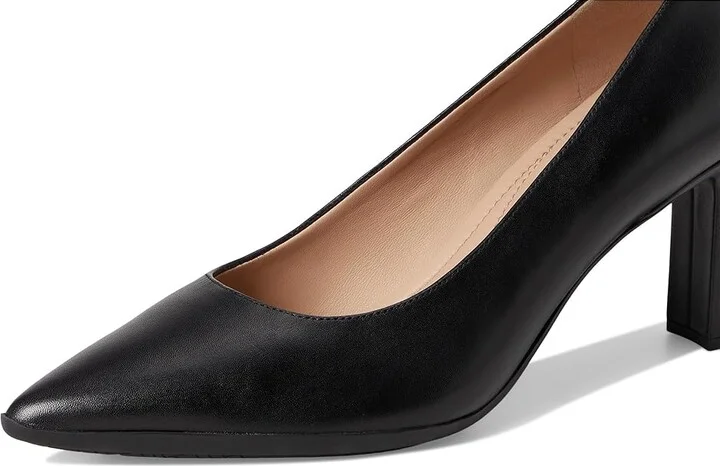 Cole Haan Grand Ambition 2.0 Angelica Pumps High Women's Heels Black Leather : 10 B - Medium - Image 7