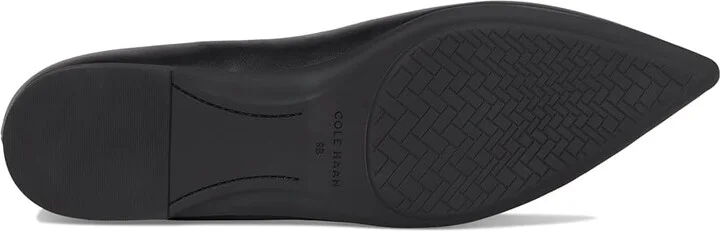 Cole Haan Grand Ambition 2.0 Angelina Ballet Flats Women's Flat Shoes Black Leather : 8.5 B - Medium - Image 3