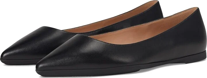 Cole Haan Grand Ambition 2.0 Angelina Ballet Flats Women's Flat Shoes Black Leather : 8.5 B - Medium