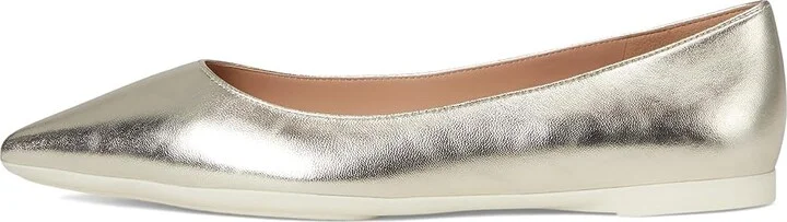 Cole Haan Grand Ambition 2.0 Angelina Ballet Flats Women's Flat Shoes Soft Gold Leather : 8 B - Medium - Image 6