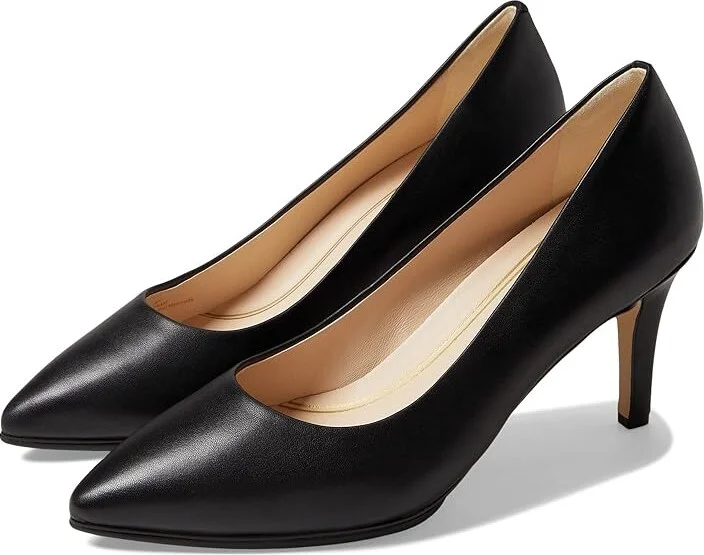 Cole Haan Grand Ambition Pump (75 mm) Women's Shoes Black Leather : 11 B - Medium