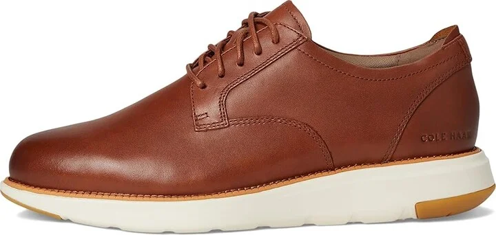 Cole Haan Grand Atlantic Oxford Men's Shoes British Tan/Ivory : 8 W - Wide, Leather - Image 6