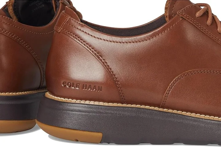 Cole Haan Grand Atlantic Oxford Men's Shoes British Tan/Java : 10 D - Medium, Leather - Image 7