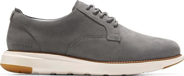 Cole Haan Grand Atlantic Oxford Men's Shoes Tornado Nubuck/Ivory : 7 D - Medium - Image 7