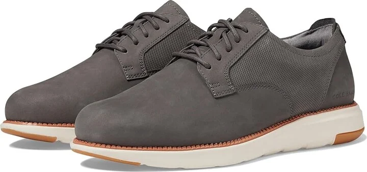 Cole Haan Grand Atlantic Oxford Men's Shoes Tornado Nubuck/Ivory : 7 D - Medium