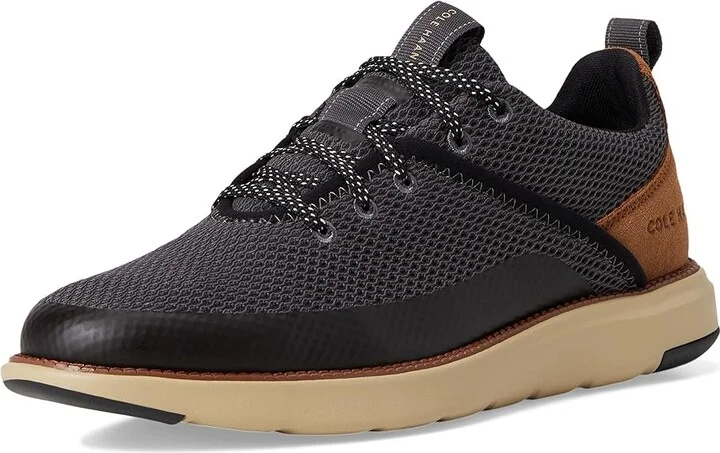 Cole Haan Grand Atlantic Sneaker Men's Shoes Black/Magenet/British Tan : 7 D - Medium, Leather/Textile - Image 5