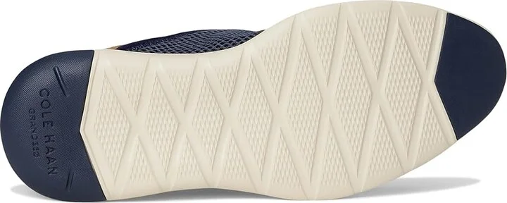 Cole Haan Grand Atlantic Sneaker Men's Shoes Marine Blue/British Tan : 10 D - Medium, Leather/Textile - Image 3