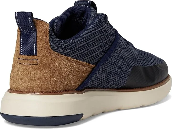 Cole Haan Grand Atlantic Sneaker Men's Shoes Marine Blue/British Tan : 10 D - Medium, Leather/Textile - Image 4