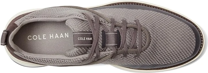 Cole Haan Grand Atlantic Sneaker Men's Shoes Storm Cloud/Dark Brown : 10 D - Medium, Leather/Textile - Image 2