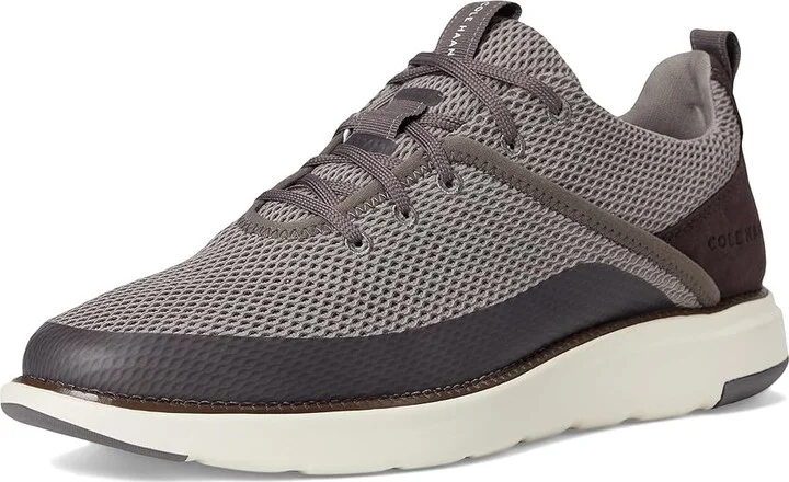Cole Haan Grand Atlantic Sneaker Men's Shoes Storm Cloud/Dark Brown : 10 D - Medium, Leather/Textile - Image 5