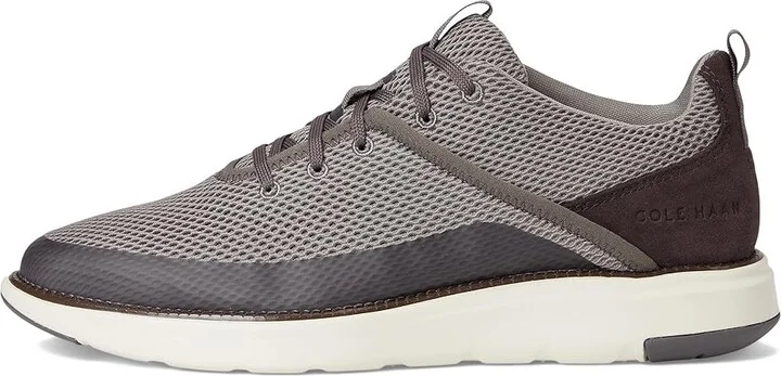 Cole Haan Grand Atlantic Sneaker Men's Shoes Storm Cloud/Dark Brown : 10 D - Medium, Leather/Textile - Image 6