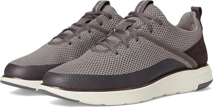 Cole Haan Grand Atlantic Sneaker Men's Shoes Storm Cloud/Dark Brown : 10 D - Medium, Leather/Textile