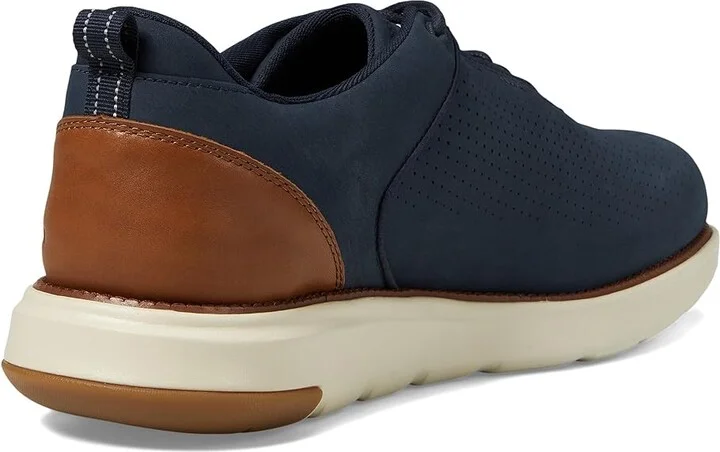 Cole Haan Grand Atlantic Textured Sneaker Men's Lace-up Boots Navy Blazer Nubuck/British Tan/Birch : 7 D - Medium, Leather/Textile - Image 4