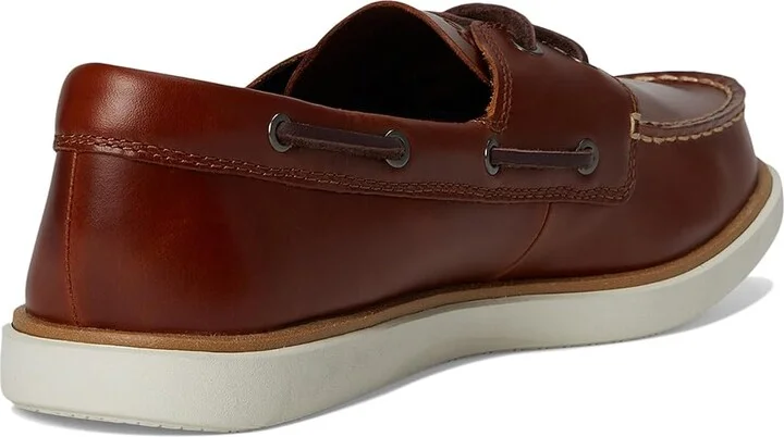 Cole Haan Grand Crosscourt Boat Shoe Men's Lace-up Boots British Tan/Dark Chocolate/Ivory : 10.5 D - Medium, Leather - Image 4