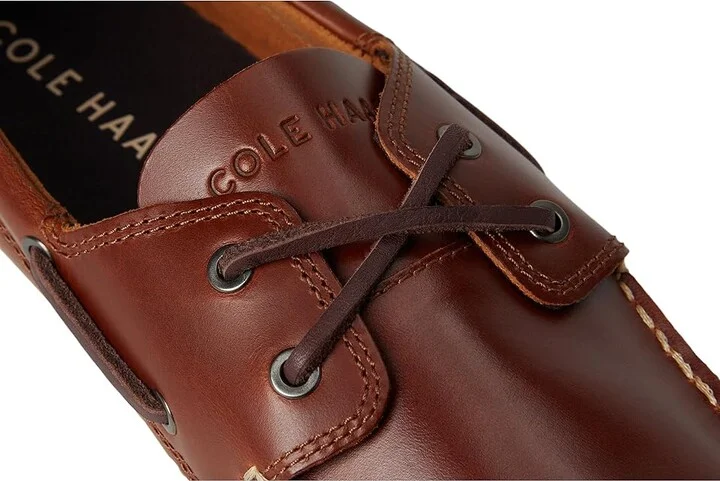 Cole Haan Grand Crosscourt Boat Shoe Men's Lace-up Boots British Tan/Dark Chocolate/Ivory : 10.5 D - Medium, Leather - Image 7