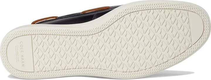 Cole Haan Grand Crosscourt Boat Shoe Men's Lace-up Boots Navy Blazer/British Tan/Ivory : 9 D - Medium, Leather - Image 3